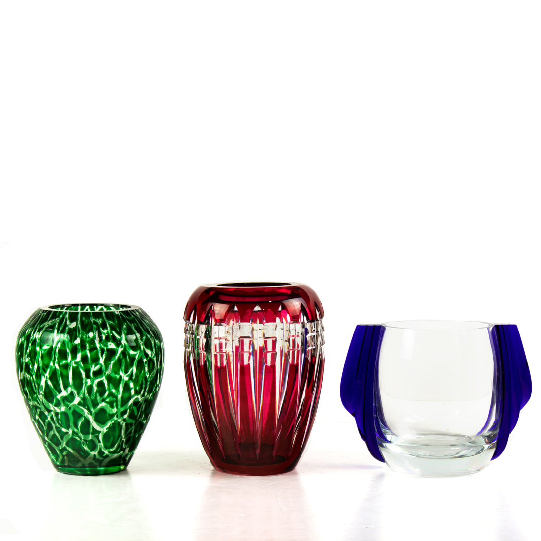 (LOT OF 3) CONTINENTAL GLASS