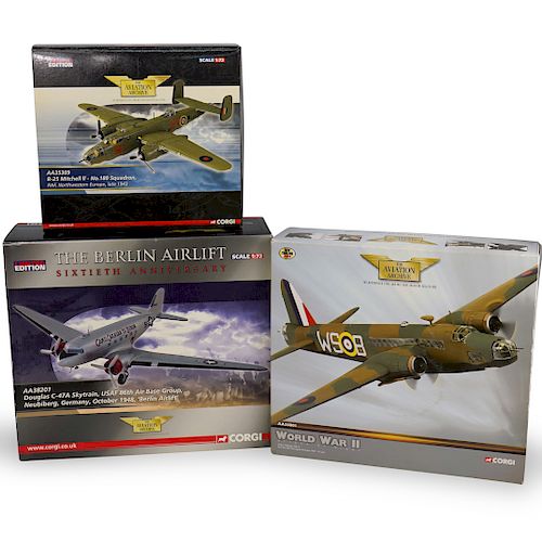 LOT OF 3 CORGI 1:72 SCALE