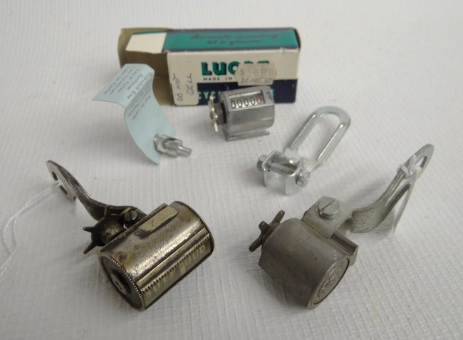 Lot of 3 cyclometers 2 Lucas