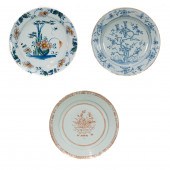 (LOT OF 3) DELFT CHINOISERIE C