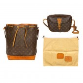 (LOT OF 3) DESIGNER BAGS, INCL