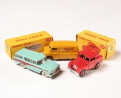 Lot of 3 Dinky vans; Kodak van