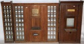 LOT OF 3 EARLY 20TH C. OAK POS