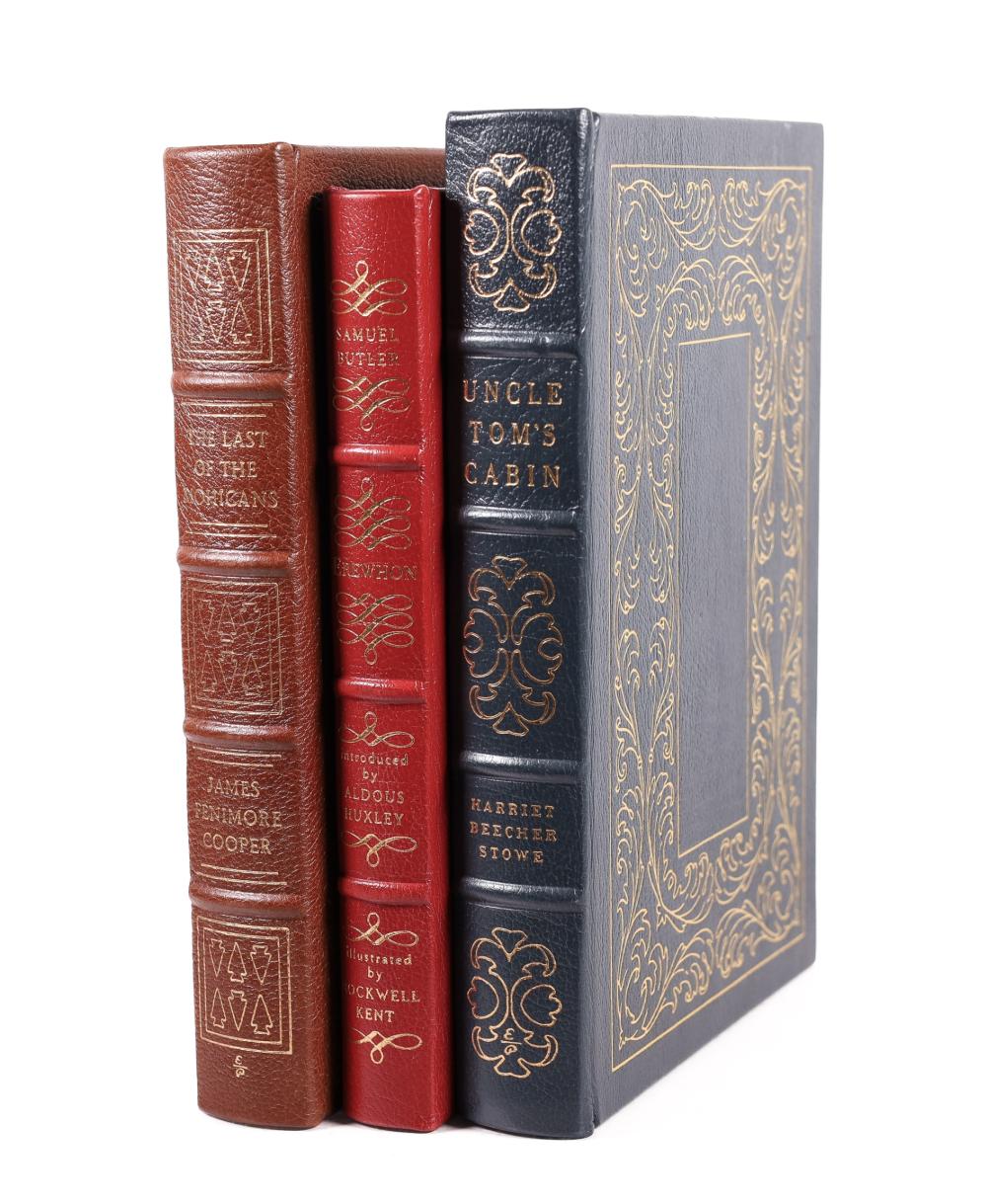 LOT OF 3 EASTON PRESS LITERARY