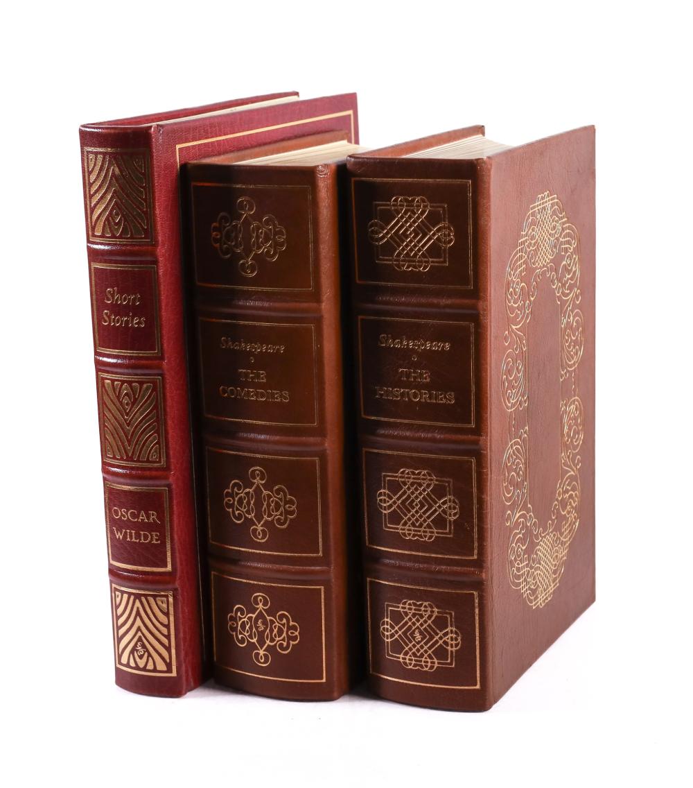 LOT OF 3 EASTON PRESS LITERARY
