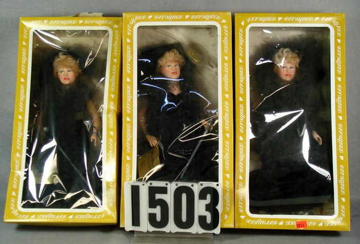 Lot of 3 Effanbee 1982 Mae West