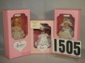 Lot of 3 Effanbee dolls, mint