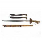 (LOT OF 3) ETHNIC SWORDS, THE