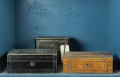 (LOT OF 3) EUROPEAN BRASS INLA