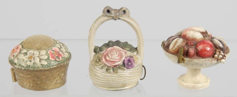 Lot of 3: Figural Sewing Tape