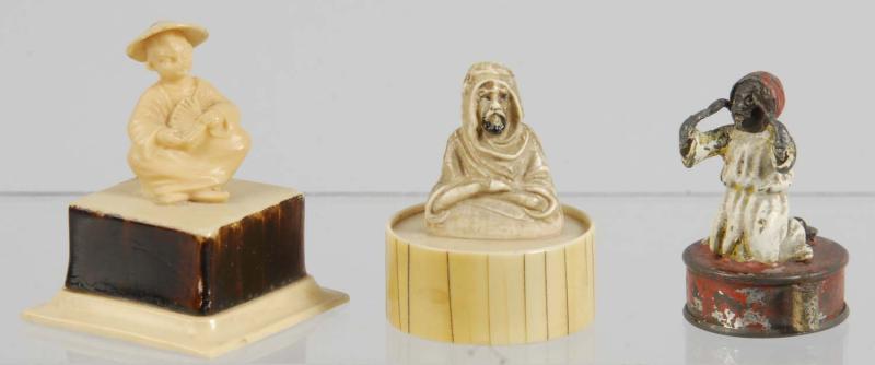 Lot of 3: Figural Sewing Tape