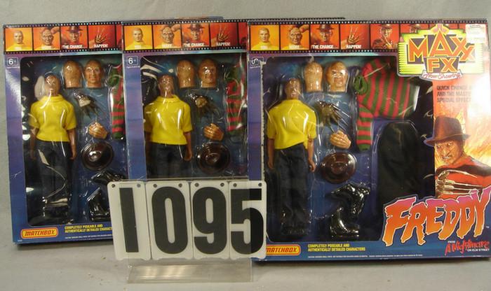 Lot of 3 freddy Krueger nightmare