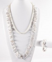LOT OF 3 FRESHWATER PEARL BRAC