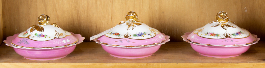 (LOT OF 3) GERMAN C. TIELSCH &
