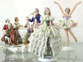 (LOT OF 3) GERMAN CRINOLINE PO
