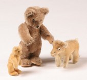 Lot of 3 German mohair animals