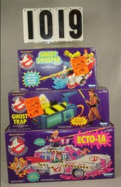 Lot of 3 Ghostbusters toys, al