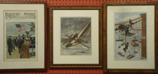 Lot of 3 Harpers NY Scenes -