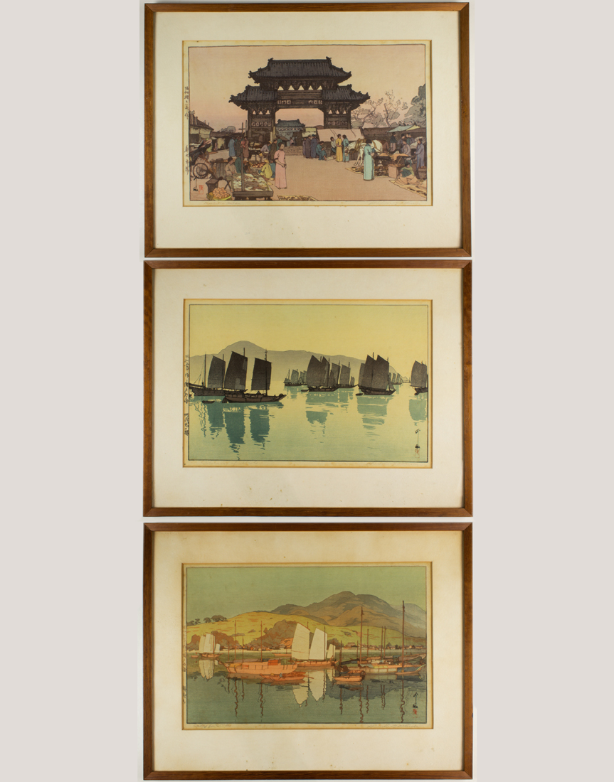 (LOT OF 3) HIROSHI TOSHIDA