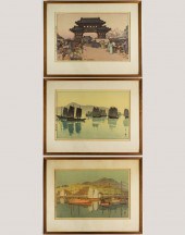 (LOT OF 3) HIROSHI TOSHIDA WOO