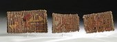 LOT OF 3 HUARI REED AND WOOL F