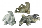 (LOT OF 3) INUIT FIGURAL BEAR