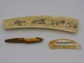 LOT OF (3) INUIT WALRUS ITEMS.