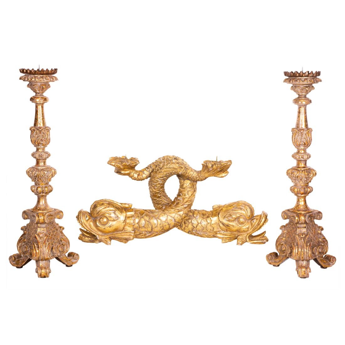 (LOT OF 3) ITALIAN BAROQUE STYLE