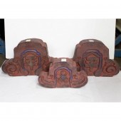 (LOT OF 3) JAPANESE PAINTED CE