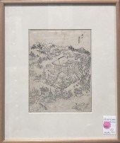(LOT OF 3) JAPANESE WOODBLOCK