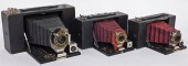 LOT OF 3 KODAK FOLDING BROWNIE