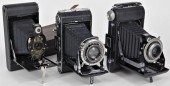 LOT OF 3 KODAK FOLDING CAMERAS