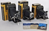 LOT OF 3 KODAK JUNIOR CAMERAS