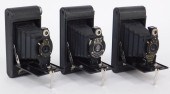 LOT OF 3 KODAK NO. 2 FOLDING H