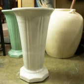 (LOT OF 3) LARGE GLAZED POTTER