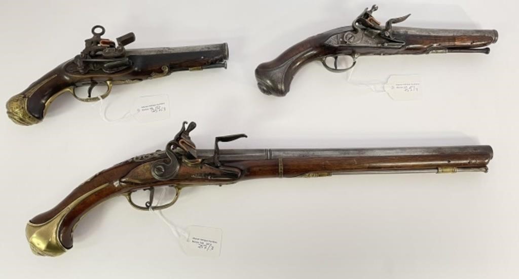 LOT OF 3 LATE 18TH / EARLY 19TH