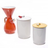 (LOT OF 3) MODERN CERAMICS GRO