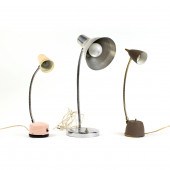 (LOT OF 3) MODERN TABLE LAMPS