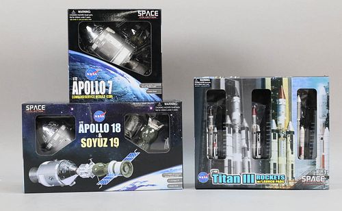 LOT OF 3 NASA APOLLO 7/TITAN