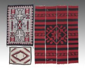 LOT OF 3 NATIVE AMERICAN RUGS:
