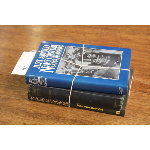 Lot of 3 naval works: The last