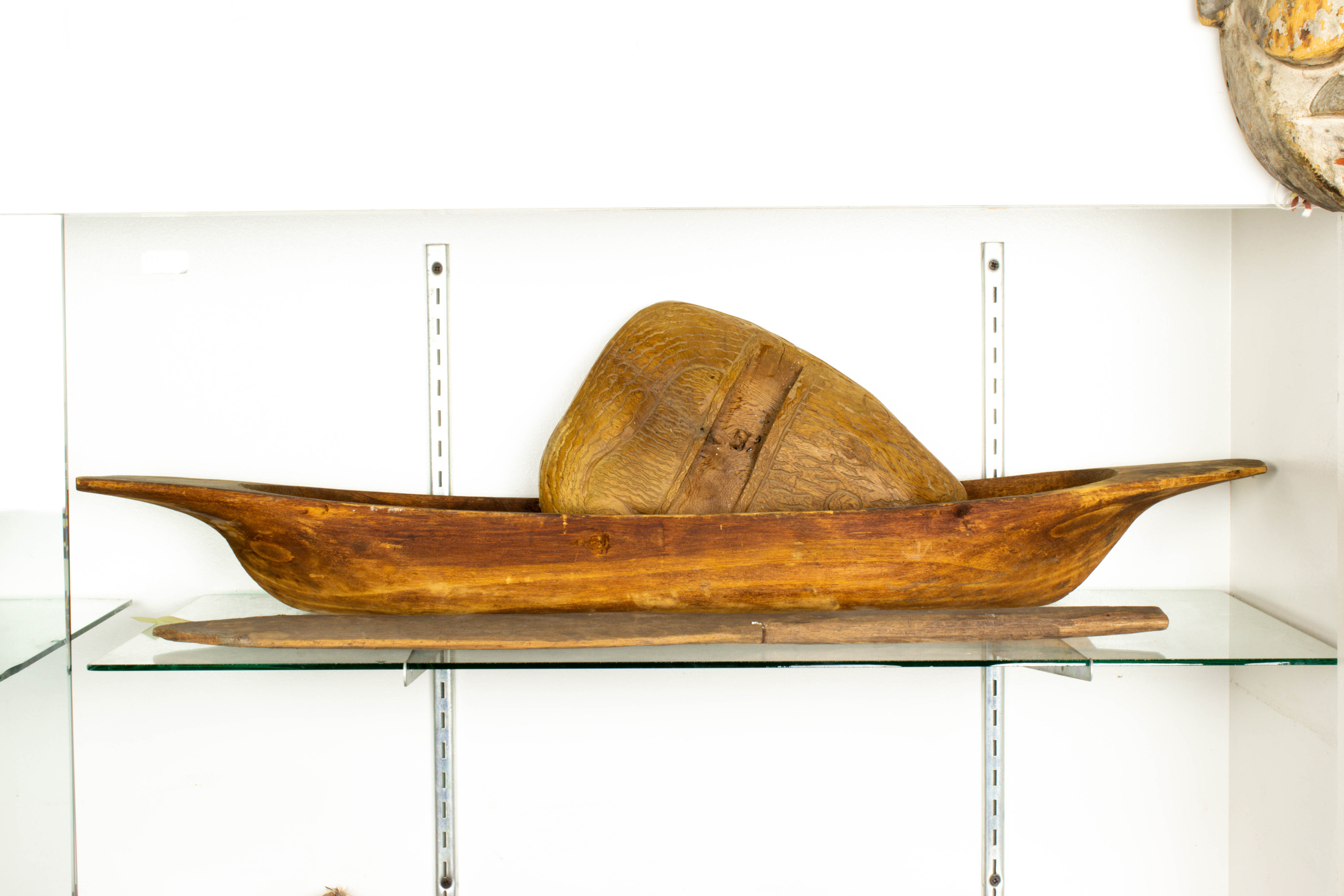 (LOT OF 3) OCEANIC CARVED WOOD