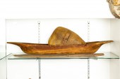 (LOT OF 3) OCEANIC CARVED WOOD