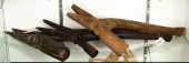(LOT OF 3) OCEANIC CARVED WOOD