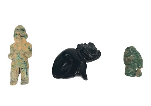 LOT OF 3 PRE-COLOMBIAN VARIOUS