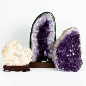 (LOT OF 3) QUARTZ MINERAL SPEC