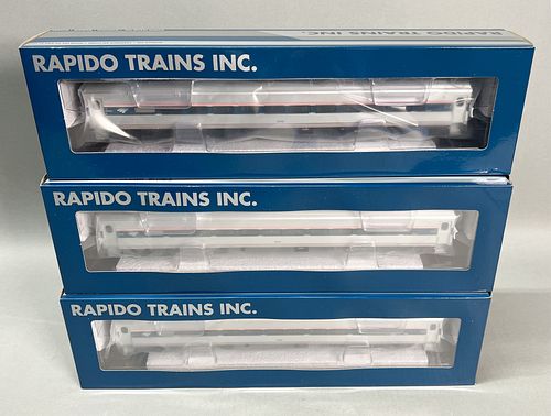 LOT OF 3 RAPIDO TRAINS - HORIZON