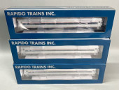 LOT OF 3 RAPIDO TRAINS - HORIZ