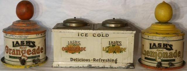 LOT OF 3 RARE CA. 1900 LASH’S