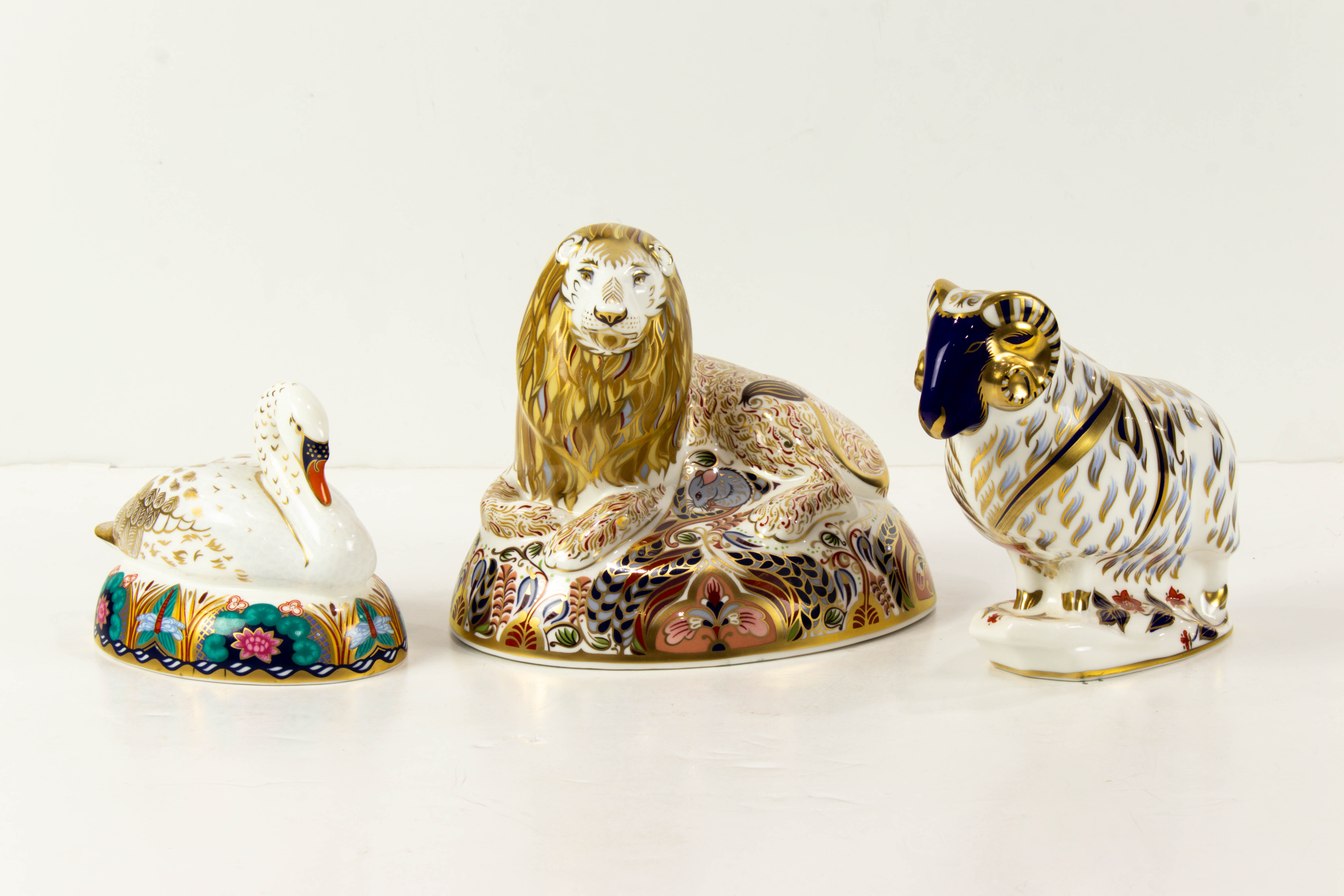 (LOT OF 3) ROYAL CROWN DERBY